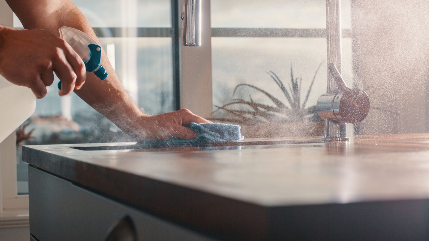 Countertop cleaning service in Queens, NY by Lulu & J's Dynamic Cleaning Services